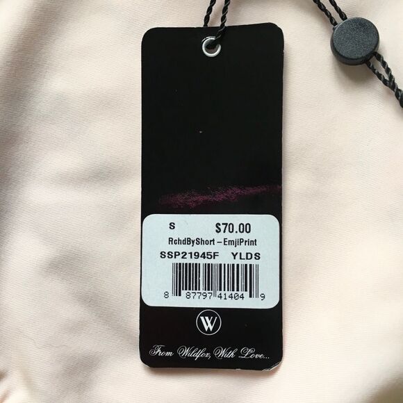 🆕Wildfox Emoji Print Yellow Bikini Bottom - Picture 4 of 5